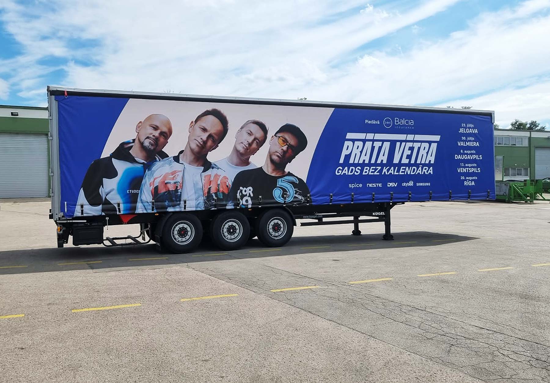 Banner Printing for Prata Vetra Truck